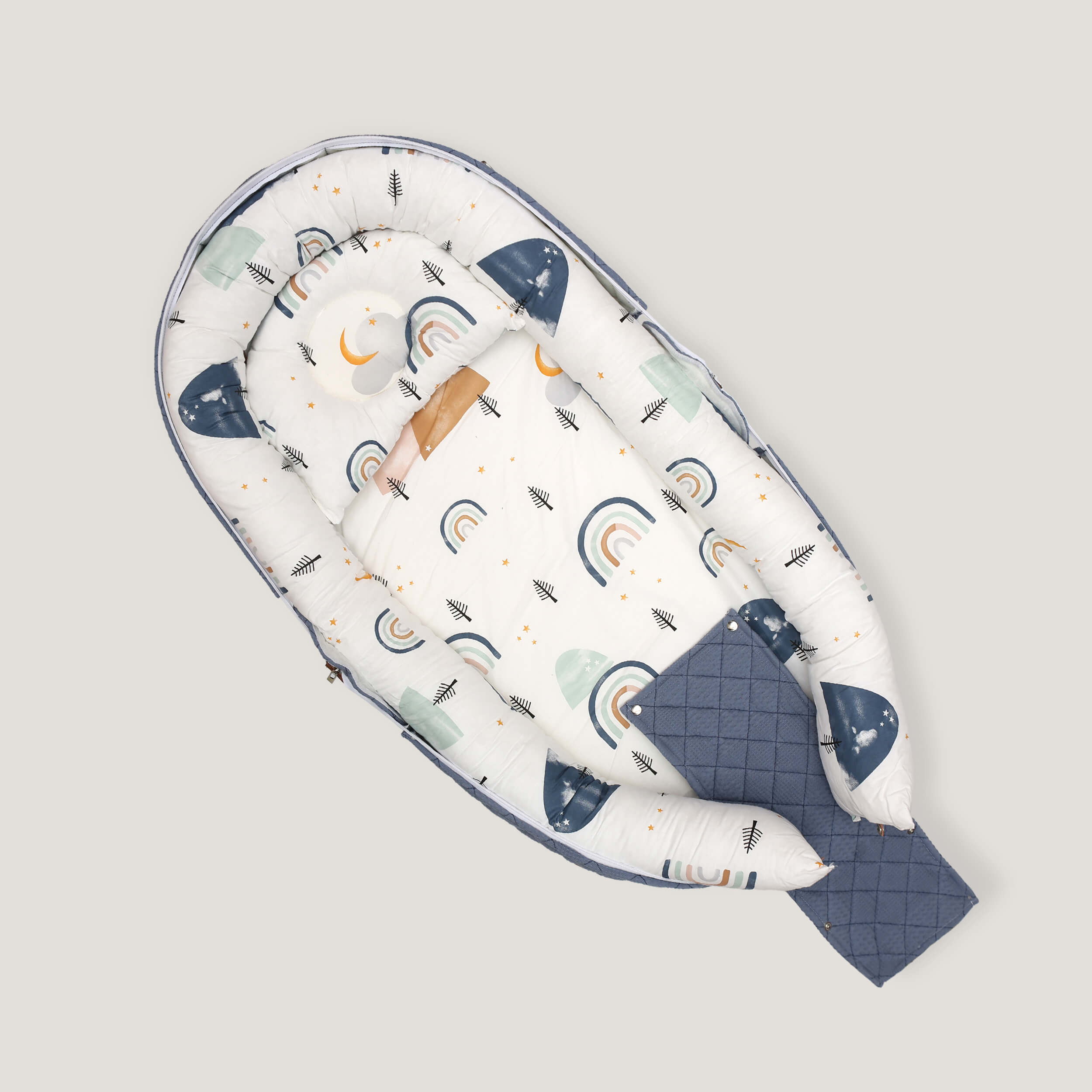 Cloudy Forest Baby Lounger 2