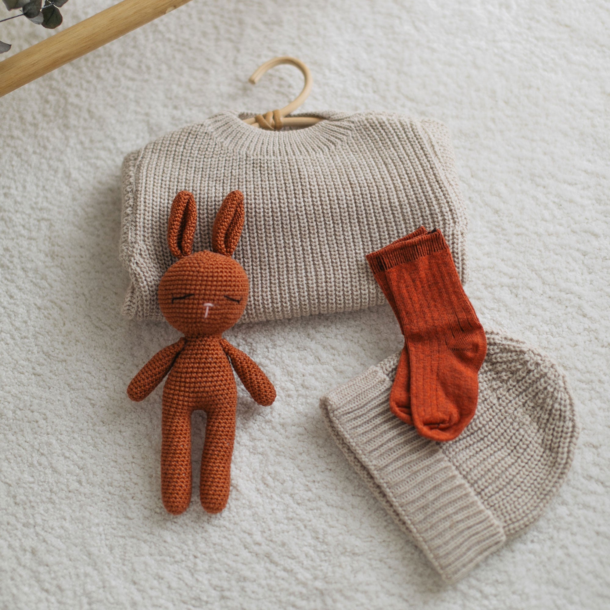 Winter Cozy Baby Seti - Beige 2