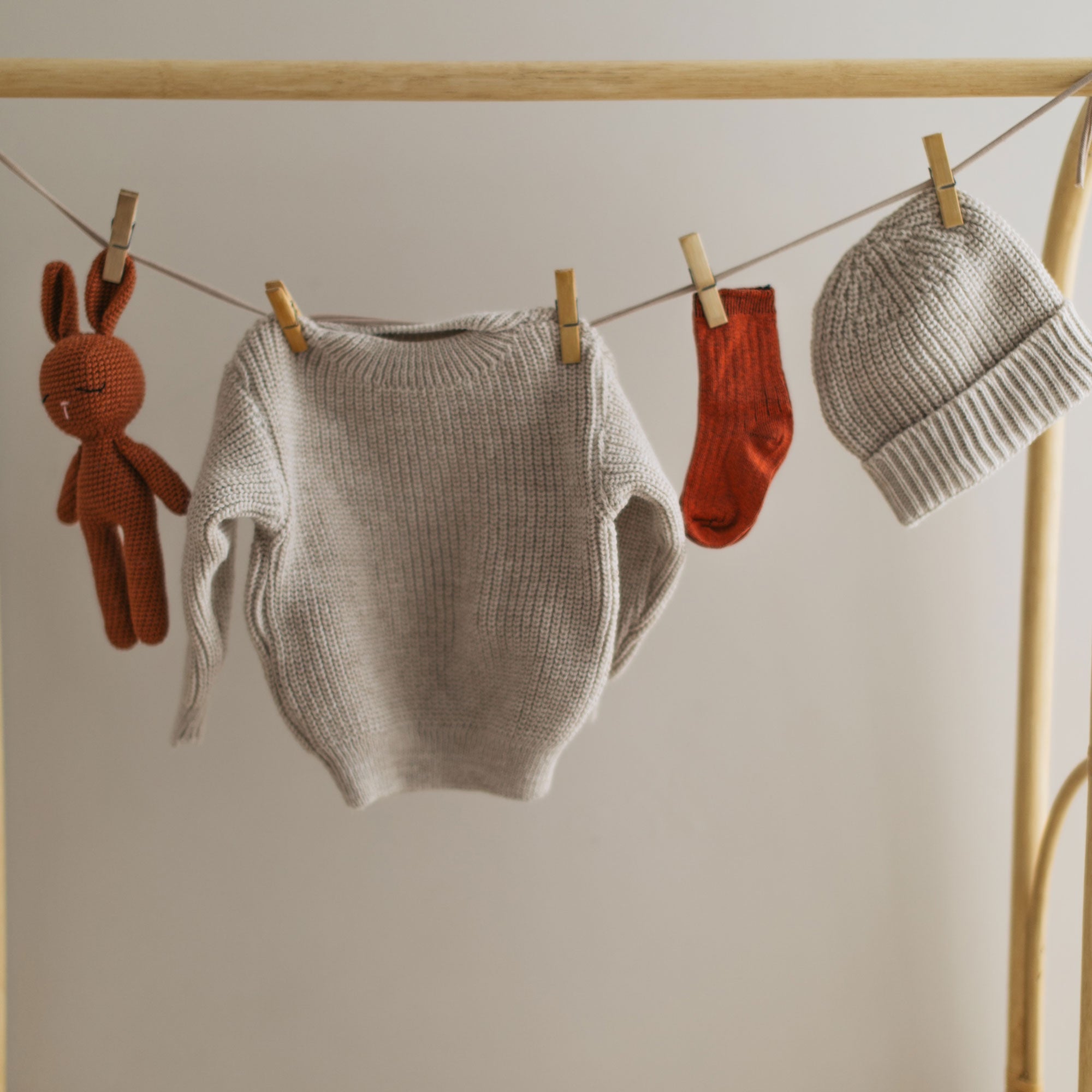 Winter Cozy Baby Seti - Beige 3