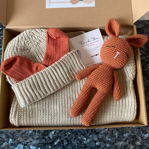 Winter Cozy Baby Seti - Beige 5